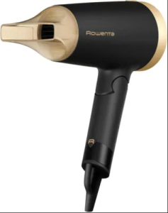 Фен Rowenta CV1830F0, 1600Вт, черный и золотистый